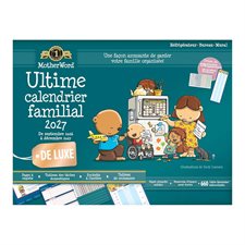 Calendrier familial de frigo MotherWord® (2026-2027) - 18 x 13-1/2 po - Français
