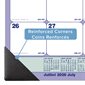 Calendrier sous-main académique mensuel classique (2026-2027) - 16 x 21,25 po 