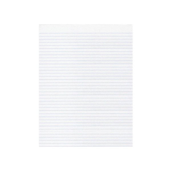 Offix® White Paper Pad ruled, 5/16"