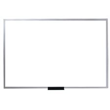 Economy Magnetic Dry Erase Whiteboard with Aluminum Frame 48 x 36 in