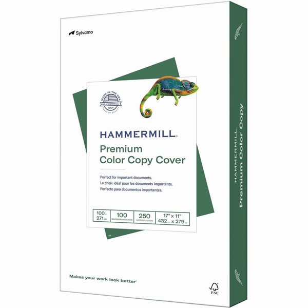 Papier couverture blanc Hammermill Color Copy Cover 100 lb tabloïd