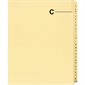 Quest Alphabetical Litigation Index Dividers A to L C