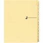 Quest Alphabetical Litigation Index Dividers A to L J