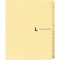 Quest Alphabetical Litigation Index Dividers A to L L