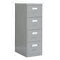 Fileworks® 2600 Legal Size Vertical Filing Cabinets - 4 Drawers - 52 in H - Grey