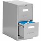 Fileworks® 2600 Legal Size Vertical Filing Cabinets - 2 Drawers - 29 in H - Grey