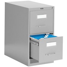 Fileworks® 2600 Legal Size Vertical Filing Cabinets - 2 Drawers - 29 in H - Grey