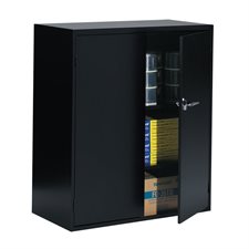 Metal Storage Cabinet - Black