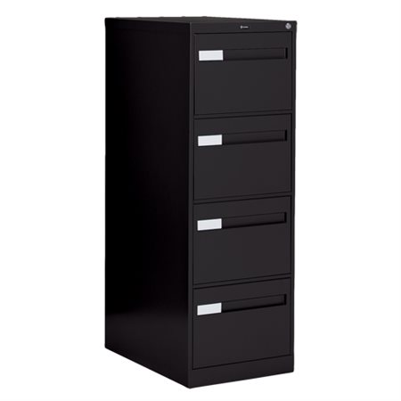 Fileworks® 2600 Plus Legal Size Vertical Filing Cabinet 4 drawers. 52 in. H. black