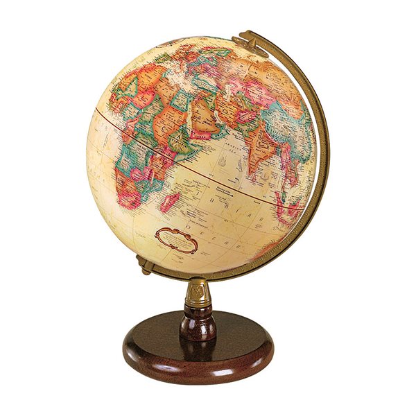 Globe terrestre de 12 po Explorer avec relief (français)