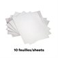 Papier couverture à usage multiples EarthChoice® Bristol - Lettre - 10 feuilles