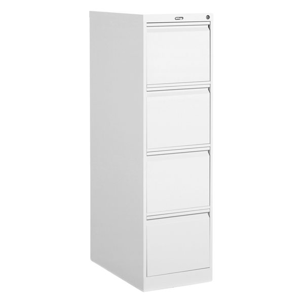 MVL25 Series Letter Size Vertical File 4 drawers, 52 in. H. white