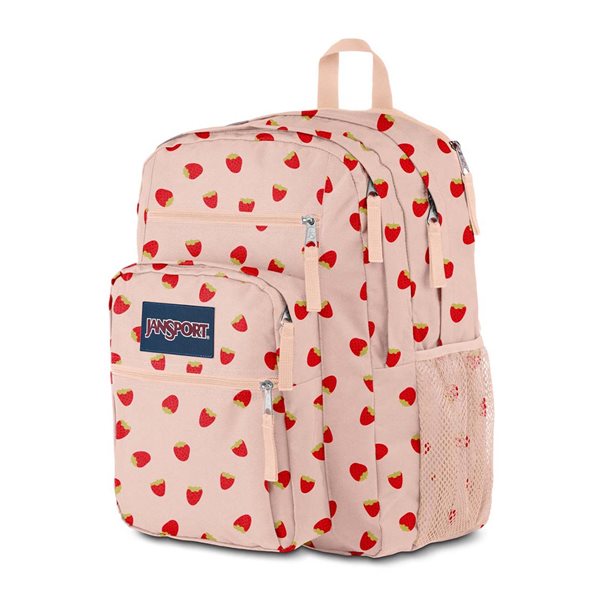 Jansport Big Student Backpack - Strawberries