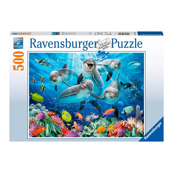 Dolphins Puzzle 500 pieces