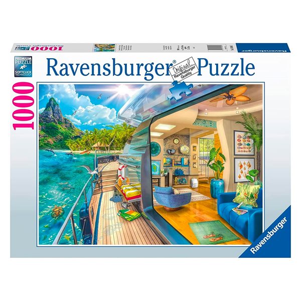 Tropical Island Charter Puzzle 1000 pieces