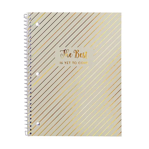 Haze Spiral Ruled Notebook - Green