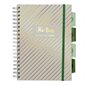 Haze Ruled Project Notebook - Green