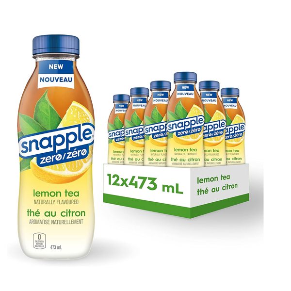 Thé au citron sans sucre Snapple