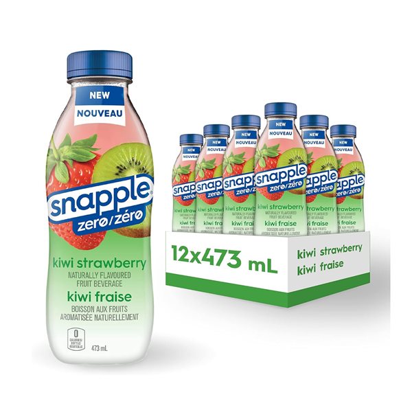 Snapple Zero Sugar Kiwi Strawberry Drink