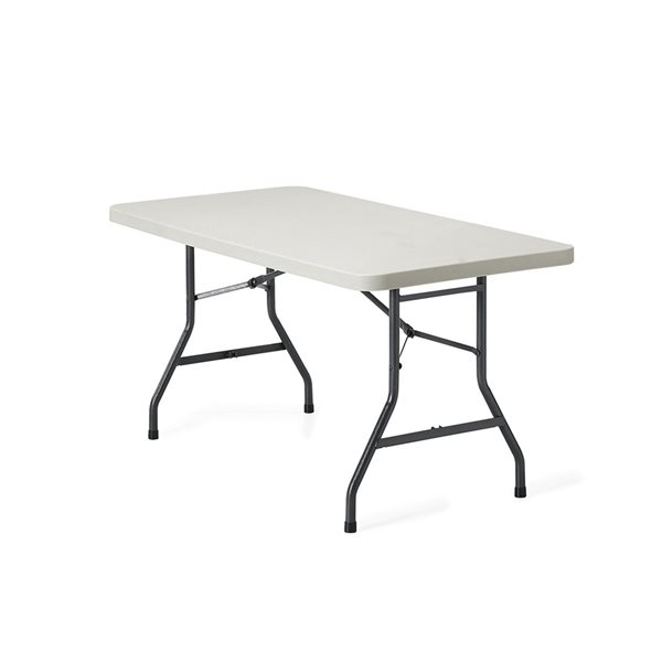 Lite-Lift II Rectangular Folding Table - 60 x 30 in