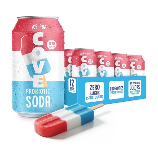 Cove Probiotic Soda - Ice Pop