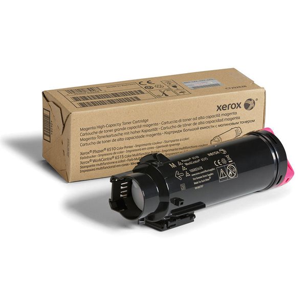 Cartouche haute capacité de toner Phaser 6510 / Workcenter 6515 - Magenta