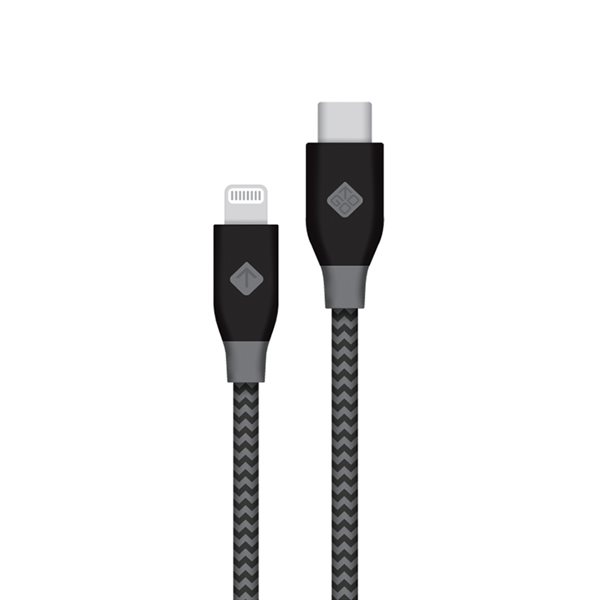 Câble USB Lightning vers USB-C Noir