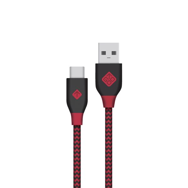 Câble USB-C vers USB-A Rouge