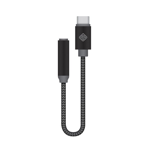Adaptateur USB-C pour écouteurs - Noir