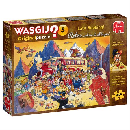1000 Pieces – Late Booking ! Wasgij Original Retro Mystery Jigsaw Puzzle