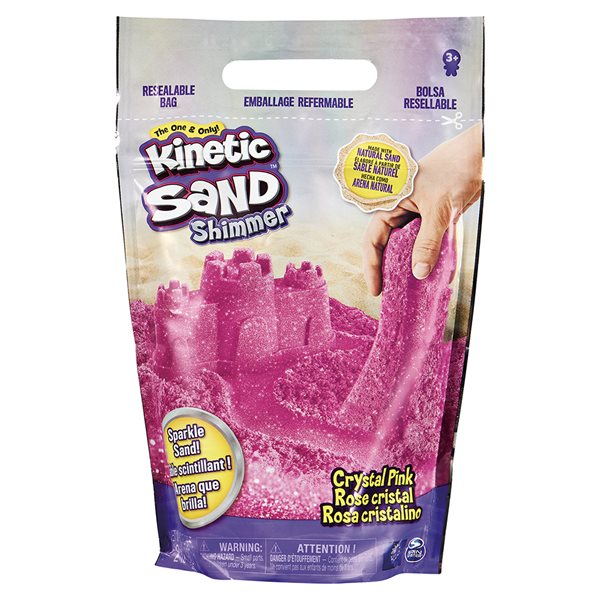 Kinetic Sand Crystal Pink