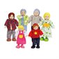 Figurines Famille heureuse caucasienne