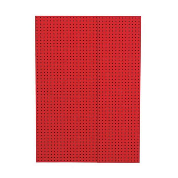 Cahier de notes Circulo A4 rouge sur noir