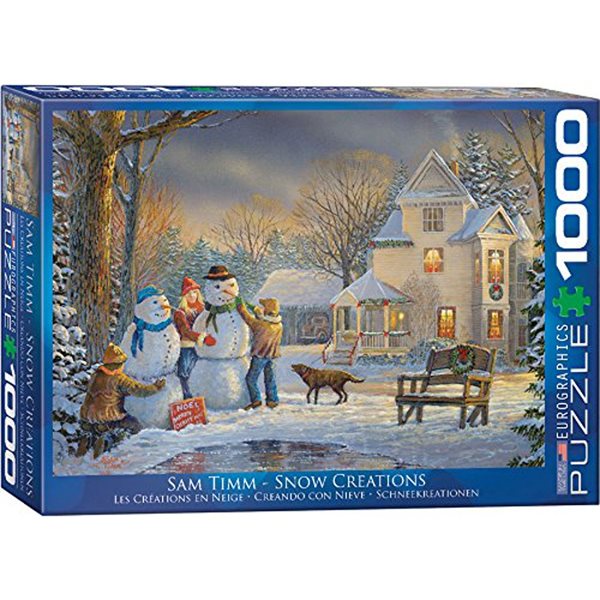 1000 Pieces – Snow Creations Jigsaw Puzzle