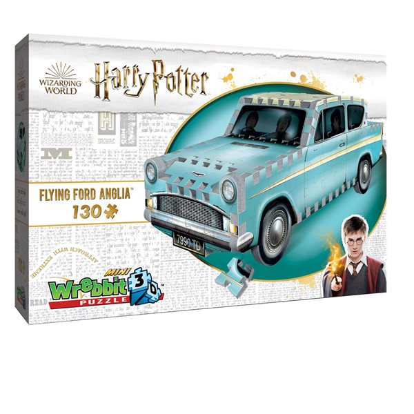 Casse-tête 3D Harry Potter™ Mini 130 morceaux Ford Anglia volante