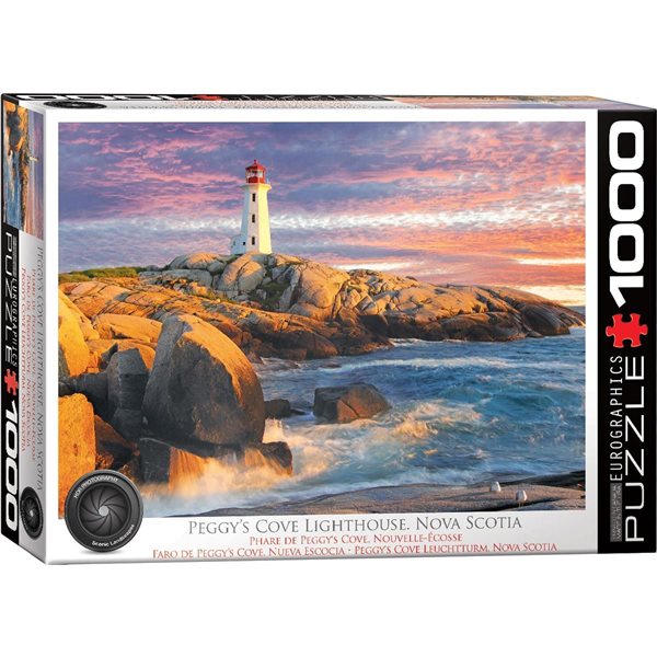 1000 Pieces – Peggy’s Cove Lighthouse, Nova Scotia Jigsaw Puzzle