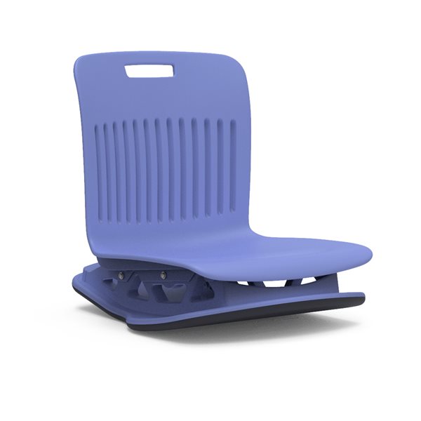 Chaise berçante de plancher Analogy Junior – Bleu jacinthe