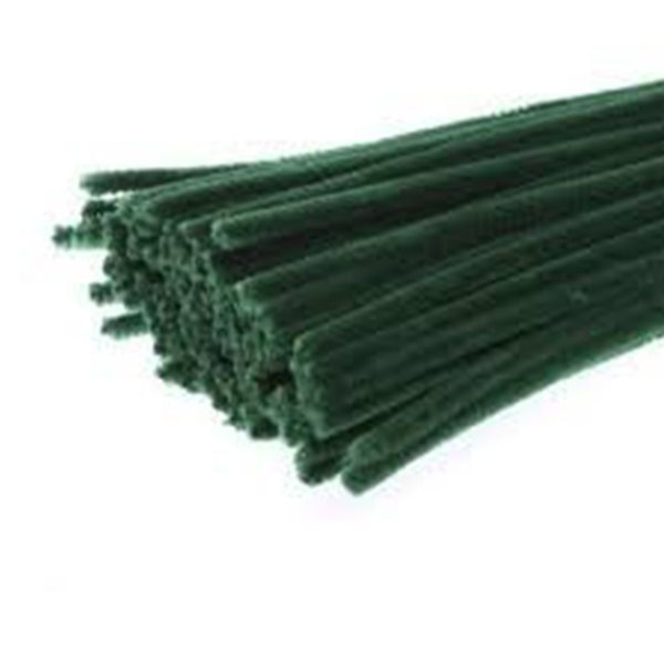 12 in. Pipe Cleaners - Dark Green