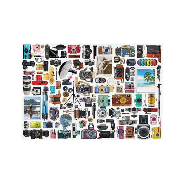 550 Pieces – Classic Cameras Jigsaw Puzzle
