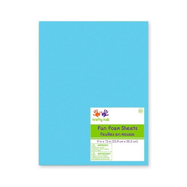 Foam Sheet - Light Blue