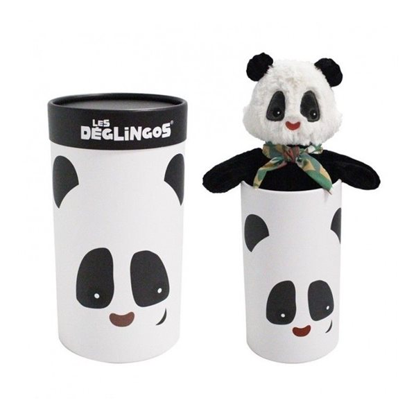 Peluche Petit Simply Rototos le panda en boîte