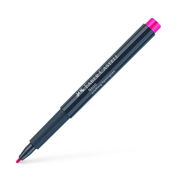 Neon Fluorescent Marker - Anything Flamingoes pink
