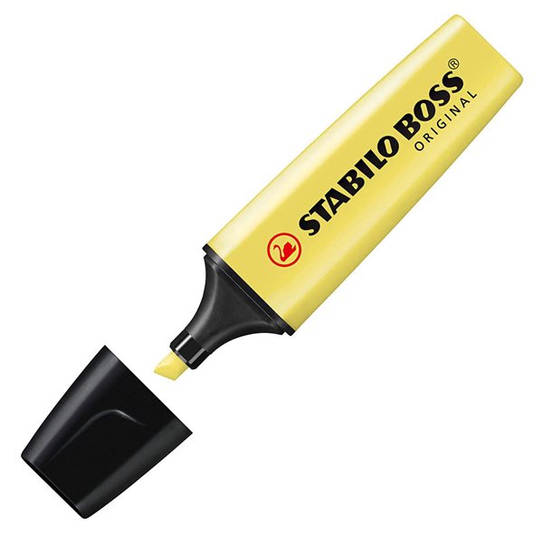 Surligneur Boss® ORIGINAL Pastel Yellow
