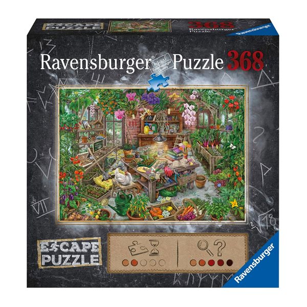 368 Pieces - The Cursed Green House Escape Puzzle