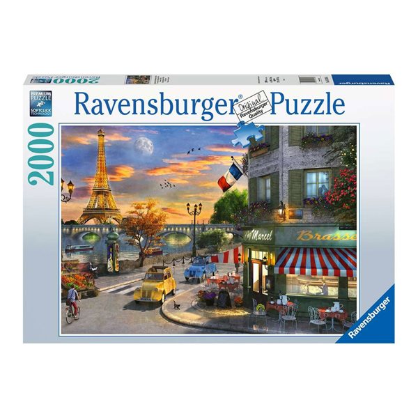 2000 Pieces – Paris Sunset Jigsaw Puzzle
