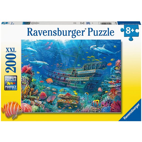 200 XXL Pieces – Underwater Discovery Jigsaw Puzzle