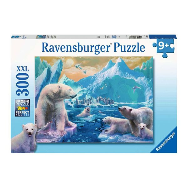 300 XXL Pieces – Polar Bear Kingdom Jigsaw Puzzle