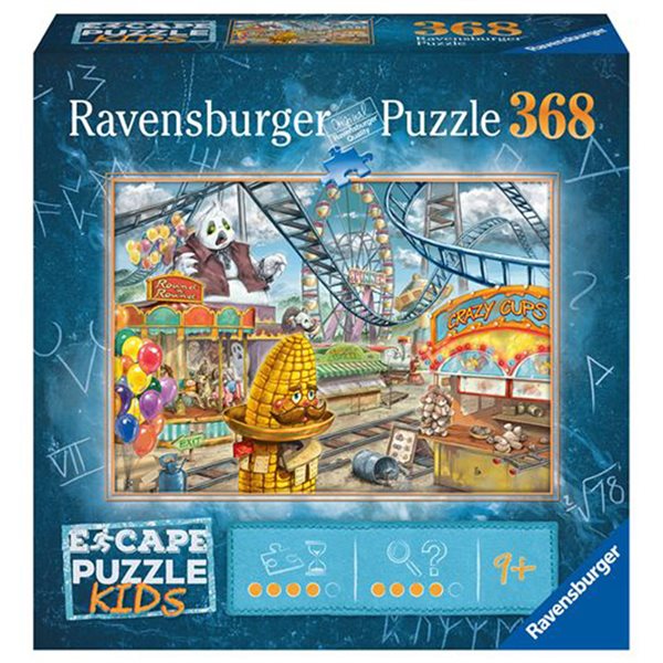 368 Pieces - Escape Kids : Amusement Park Plight Jigsaw Puzzle