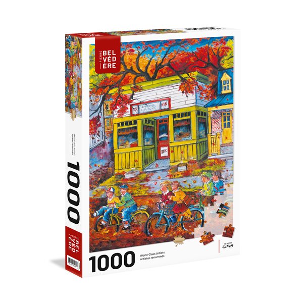 1000 Pieces – The Bicycle Ride Jigsaw Puzzle