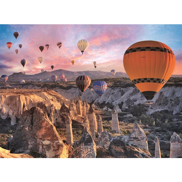 Casse-tête 3000 morceaux – Montgolfières en Cappadoce